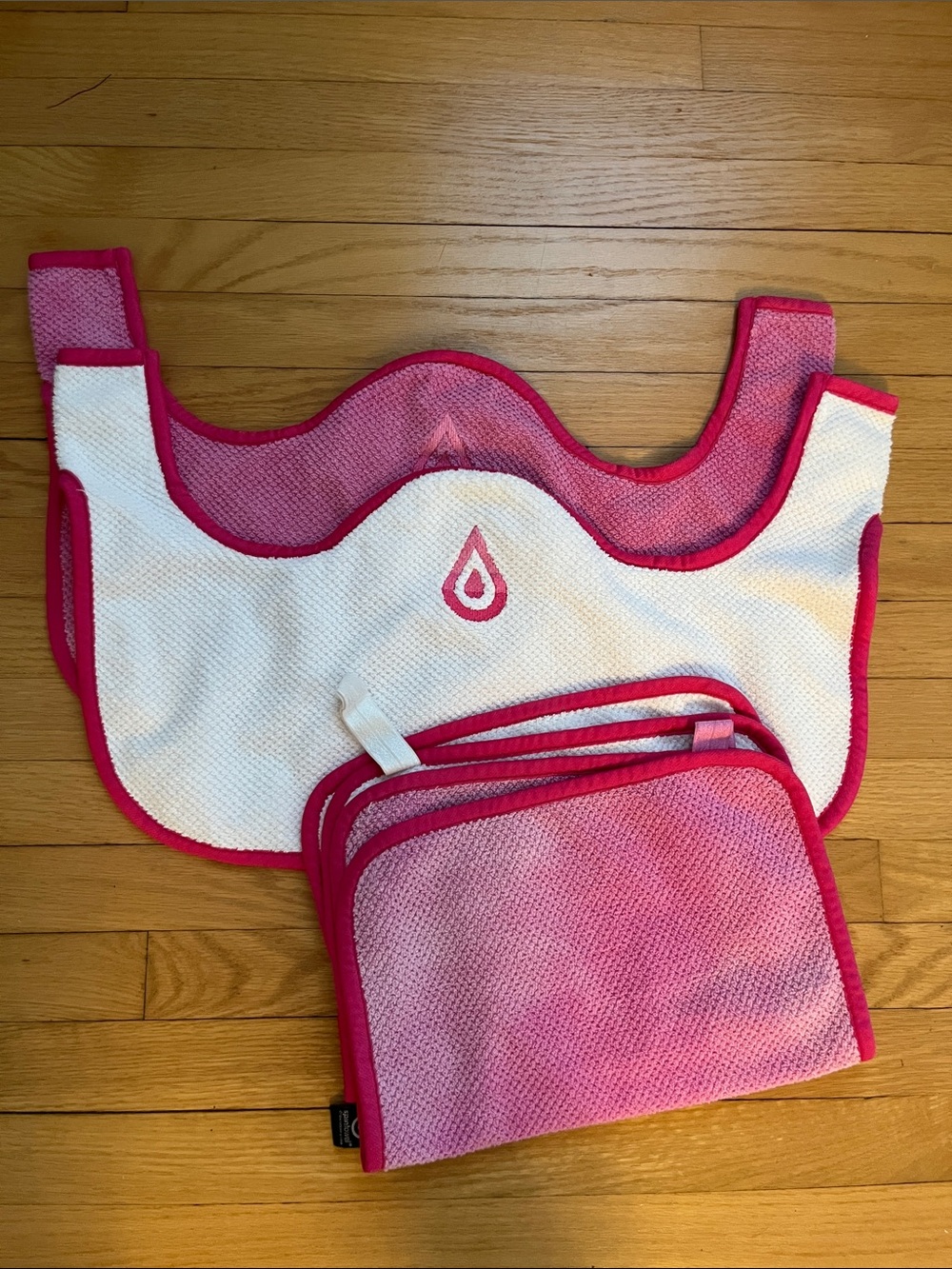 Set of 2 Terry Sweat/Wiping Towel Sets for Peloton Bike
